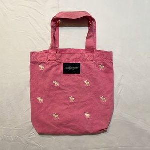 Abercrombie & Fitch Pink Tote Bag